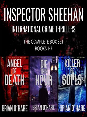 cover image of Inspector Sheehan International Crime Thrillers Books 1-3